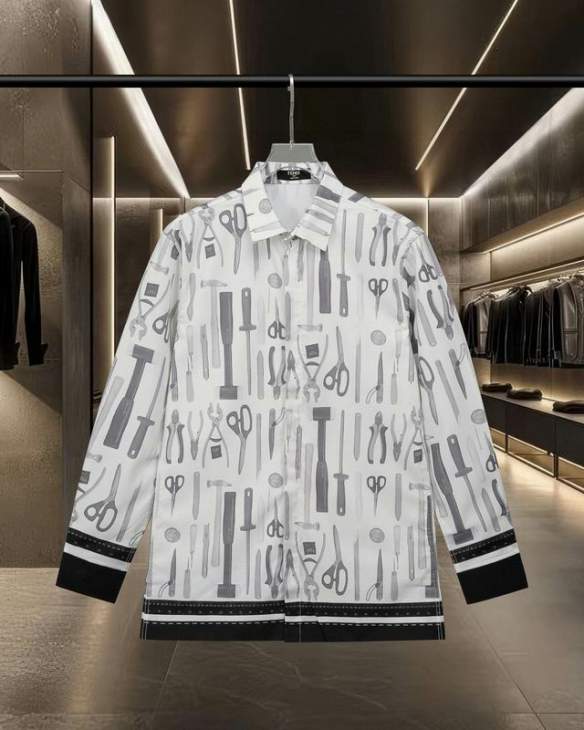 Picture of Fendi Shirt Long _SKUFendiL-2XLhgntx0626209